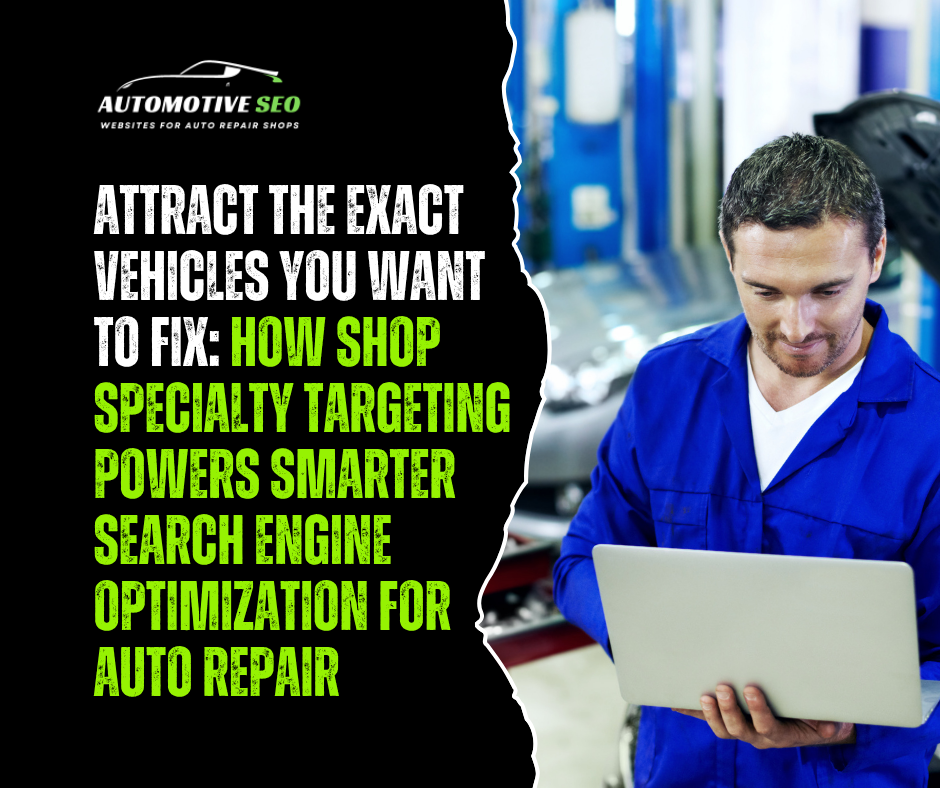 Search Engine Optimization for Auto Repair