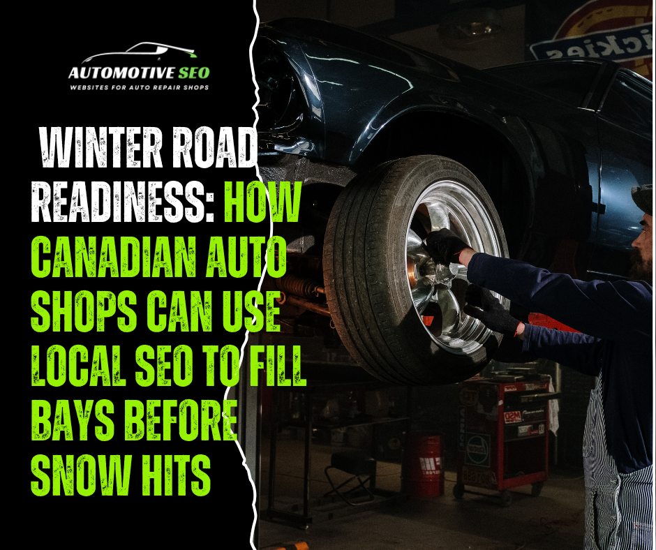 Winter auto maintenance marketing Canada